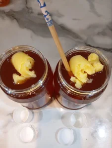 مخلوط 50 گرم ژل رویال با 250 گرم عسل